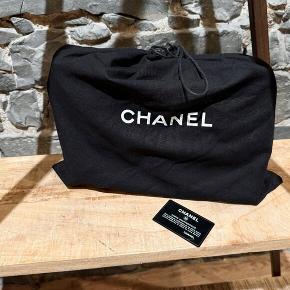 Chanel Ivory Black Lambskin Medium Gabrielle Hobo Bag - Picture 14 of 14